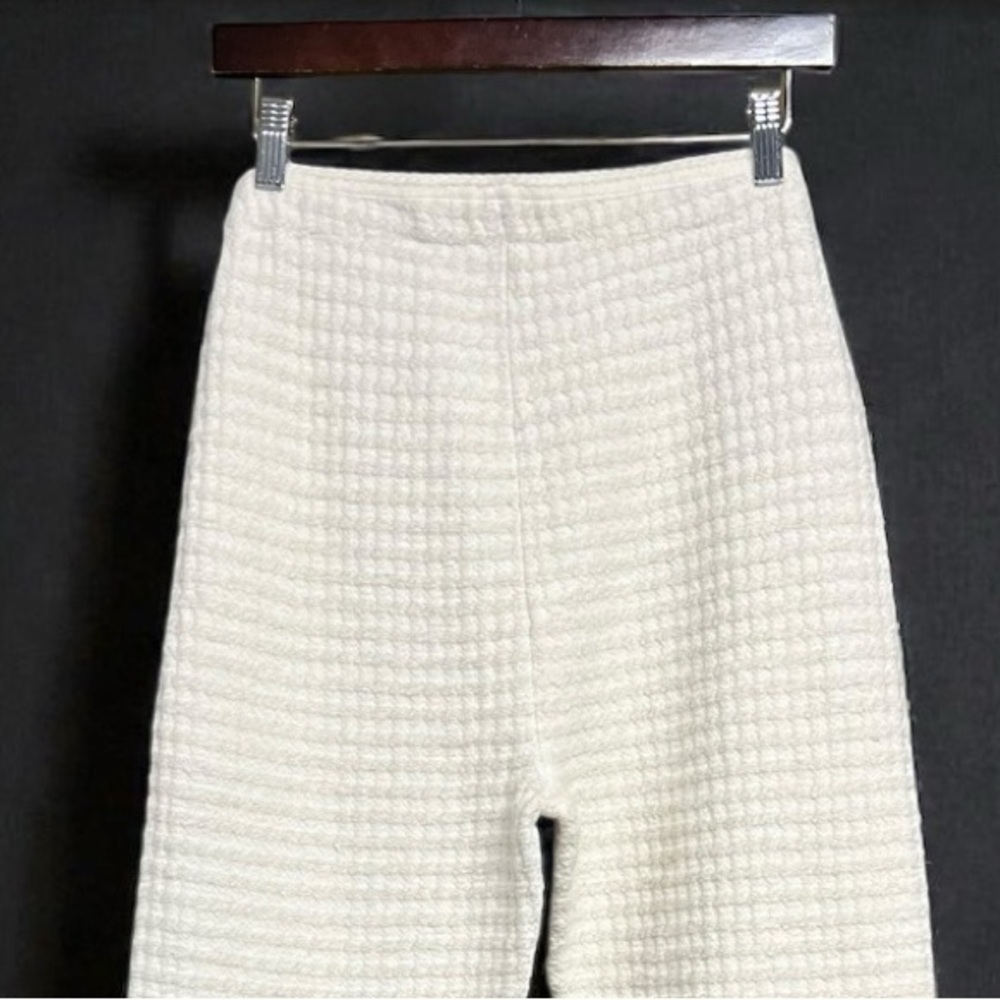 🌻NEW w/tags Sandro Fancy Braid Trim Side Zip Tweed Pants Women’s Size 42 US 10 - Picture 9 of 15